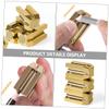 FUOYLOO Professional Four-sided Eyebrow Pencil Sharpener for Cosmetic and Beauty Pencils Construction Precise Sharpening Tool for Eyeliner and Eyebrow Use view 3