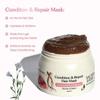 BEMT Hair Repair & Frizz Control Set  Pre-Shampoo Hair Mask & Serum with Marshmallow Root, Hibiscus, Flaxseed & Broccoli Seed Oil  Moisturizing & Smoothing Treatment 200g Mask + 30ml Serum view 3