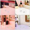 NinthAvenue Basics 10pcs Mini Silicone Thumb Puff For Face Powder - Reusable Cosmetic Puff For Women - Washable Makeup Tool Powder Applicator Makeup Essential view 3