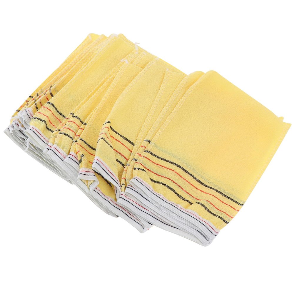 FUOYLOO 20Pcs Exfoliating Shower Gloves for Bath Spa Dual-Sided Coarse Texture for Dead Skin Removal Stimulates Circulation Suitable for Back Neck Feet Multi-use Bath Scrubber
