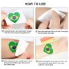 20 Sheets Brazil Flag Temporary Tattoos World Cup Brazilian Flag Face Tattoo Stickers 2026 Waterproof Sweat Sports Removable National Fake Tattoos Football Fan Support Event For Men Kids Women view 3