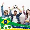 20 Sheets Brazil Flag Temporary Tattoos World Cup Brazilian Flag Face Tattoo Stickers 2026 Waterproof Sweat Sports Removable National Fake Tattoos Football Fan Support Event For Men Kids Women view 4