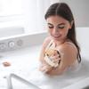 IWOWHERO Wooden Body Brush Firm Exfoliating Body Scrubber for Bath and Spa Cushion Massage Brush for Dry and Wet Brushing Revitalizing Stress Relief and Circulation Improvement view 2