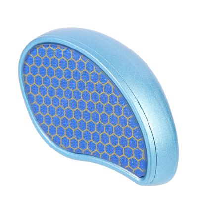 OSALADI Pedicure Foot File for Dead Skin Removal Lightweight Blue Nano Glass Foot Rubbing Tool for Home Use Compact and Reusable Design