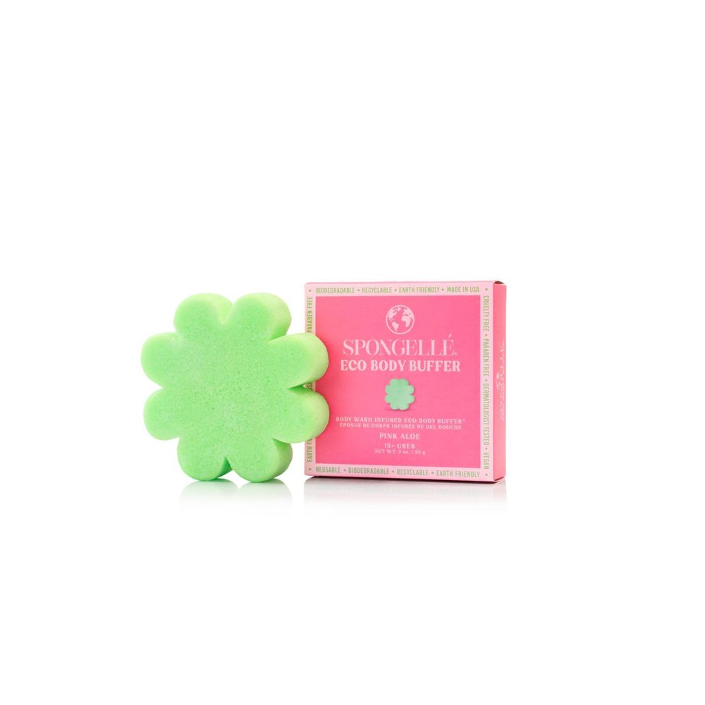 Spongelle Pink Aloe Eco Body Buffer