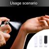 PASNMKvn 50Pcs Leakproof Refillable Perfumes Sample Bottles 1ml Glass Atomizer Sprayer Bottles Travel Essential With Dispenser Tool Re view 2