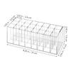 SOIMISS Lip Organizer Clear Acrylic Lipstick Rack for Desktop Display view 4