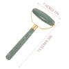 DRESSOOS 2Pcs Jade Massage Rollers Handheld Facial and Eye Massager Tools for Women and Men Smooth Skin Rejuvenation Puffiness Reduction Portable Salon Scraping Roller view 2