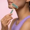 DRESSOOS 2Pcs Jade Massage Rollers Handheld Facial and Eye Massager Tools for Women and Men Smooth Skin Rejuvenation Puffiness Reduction Portable Salon Scraping Roller view 4