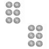 Blade 6 Pieces SH90 Shaver Replacement Heads Compatible For Philips Compatible For Norelco Series S9000 RQ12 Shavers Blade Head(2set) view 1