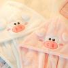 Bath Accessories High Absorbency Cartoon Hair Towel Wrap Fast Drying Microfiber Towel with Button for Wet Nonslip Wrap for Women view 4