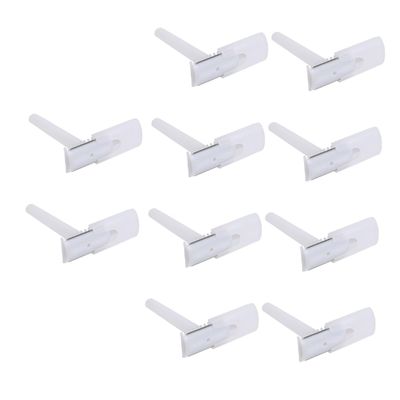 Toyvian 25Pcs Double-edge Disposable Razors Lightweight Travel Trimmers for Ladies and Personal Leg and Private Hair Shaving with Individual Clean Packaging