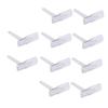 Toyvian 25Pcs Double-edge Disposable Razors Lightweight Travel Trimmers for Ladies and Personal Leg and Private Hair Shaving with Individual Clean Packaging view 1
