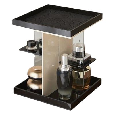 360 Degree Clear Acrylic Makeup Holder for Organized and Accessible Beauty Products Home Or Salon Daily Casual Use Acrylic Makeup Organizers