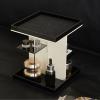 360 Degree Clear Acrylic Makeup Holder for Organized and Accessible Beauty Products Home Or Salon Daily Casual Use Acrylic Makeup Organizers view 2