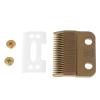 1Set Hair Clipper Blade Golden With Ceramic Blade For Cordless Clipper Blade Holder view 2