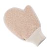 DRESSOOS 2pcs Exfoliating Gloves Bath Scrubber Linen Body Rubbing Mitts for Adults Soft Dead Skin Remover Shower Spa Back Cleaner Skin Exfoliation view 1