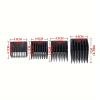 4pcs/set Barber Hair Clipper Limit Comb Replacement Hair Cutting Guide CombsCompatible For Moser1400 Size 3/6/9/12mm Comb view 4