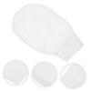 DRESSOOS 2Pcs Soft Imitation Silk Exfoliating Bath Gloves for Body Scrub and Dead Skin Removal Reusable Shower Mittens for Gentle Massage and Deep Cleaning Legs Arms Chest view 4