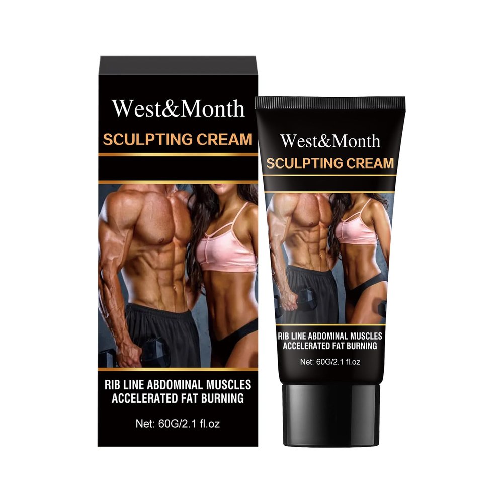 ARANYA Sculpting Cream for Body and Abs, Fat Burning Formula with Sweat Function Technology, 2.1 oz