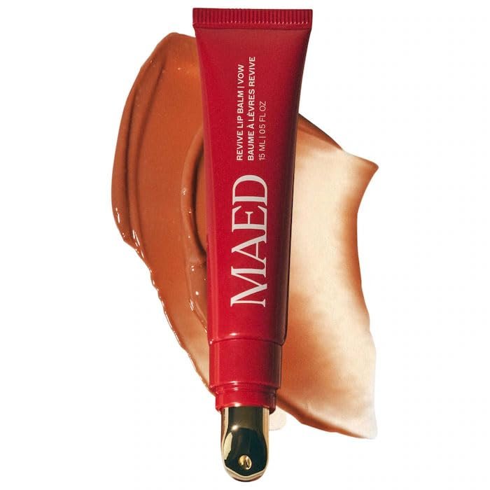 Revive Lip Balm for Barrier Repair - Hydrating, Nourishing & Restorative Lip Treatment - Soothes, Heals, and Protects Dry or Chapped Lips - Color: Vow - (soft nude with beige undertones)