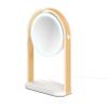 Umbra Bellwood Vanity Mirror, LED Double-Sided Magnifying, White/Natural view 4
