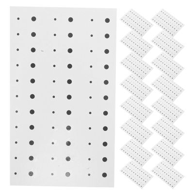 KITCHENKARATLY 50 Sheets Reusable Black Mole Stickers For Girls Temporary Face Makeup Decals Beauty Spot Forehead Tattoos Cute Festival Accessory Skin-Friendly Facial Patch For Halloween