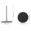KITCHENKARATLY 2 Pcs Flat Nail Drill Bit: Manicure Sanding Bits with Replacement Sanding Discs - Russian Manicure Tool for Professional Nail Grooming view 2