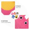 KITCHENKARATLY 5pcs Children Scrub Gloves: Body Washing Exfoliating Bath Mitts for Shower - Animal Shaped Kids Bath Scrubber - Soft Exfoliating Mitten view 3