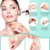 Aqur2020 100pcs Makeup Hand Palette, PU Film Transparent Water Proof Self Adhesive Mixing Sticker for Salon and Beauty Professional view 4