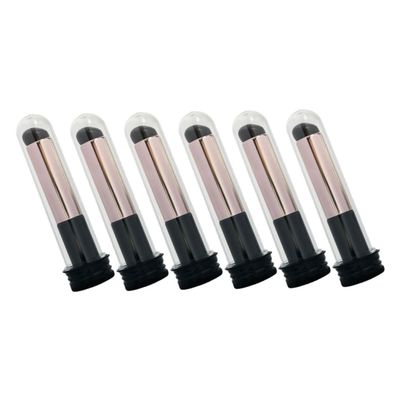 OSALADI 6pcs Lip Brush Applicators with Ergonomic Design Portable Lipstick Applicator Wands for Women Multifunctional Makeup Tools for Lip Gloss Concealer Eye Shadow Application