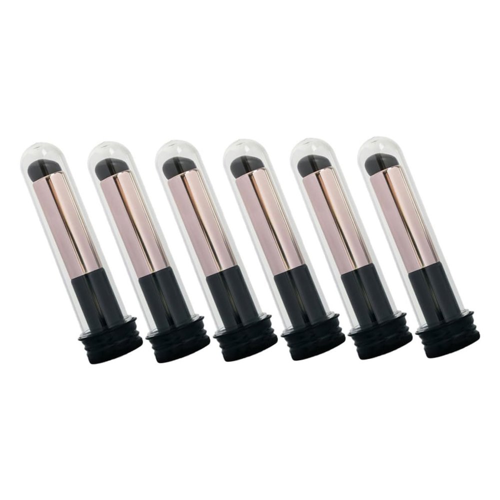 OSALADI 6pcs Lip Brush Applicators with Ergonomic Design Portable Lipstick Applicator Wands for Women Multifunctional Makeup Tools for Lip Gloss Concealer Eye Shadow Application