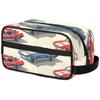 Adornori American Racing Car Travel Toiletry Bag for Women Waterproof Makeup Cosmetic Organizer Case Travel Essentials view 1