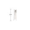5pcs Replaceable Nose Hair Trimmer Blade Stainless Steel Plastic Nose Hair Trimmer Accessories Electric Nose Hair Trimmer Head view 2