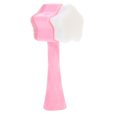 Alipis Portable Manual Facial Brush for Gentle Skin Cleansing and Massage Lightweight Plastic Face Scrubber with Ergonomic Design for Home and Travel Use Soft Suitable for Random Color