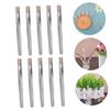 DECORNIJIA 20Pcs Lipstick Applicators with Transparent Crystal Handles Portable Makeup Brushes for Lip Mask and Eyeshadow Soft Fiber Heads for Precise Cosmetic Application Compact and Easy to view 2