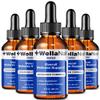(5 Pack) WellaNail Drops, Wella Nail Care Liquid Supplement Advanced Maximum Extra Strength Formula, Toenail Hydration Premium Natural Ingredients Foot & Cuticle Support for Healthy Appearance (10oz) view 1