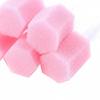 100PCS Disposable Oral Cleaning Sponge Swabs: Tooth Cleaning Sponge Swab for Oral Care, Oral Swabs Hexagon Mouth Sponges (Pink) view 3