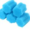 100PCS Disposable Oral Cleaning Sponge Swabs: Tooth Cleaning Sponge Swab for Oral Care, Oral Swabs Hexagon Mouth Sponges (Pink) view 4