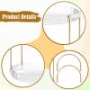  360 Rotating Makeup Organizer Rotating Spice Shelf, Multi Function Perfume Skincare Organizer for Bedroom, Bathroom, 2 tier view 3