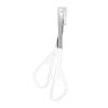 GIFZES Eyebrow Trimming Scissors, Stainless Steel Scissors with Comb Non-slip Precision Grooming Tool, Travel-friendly Brow Hair Removal Accessory Ergonomic Handle 11.7cm Length White view 1