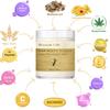 Blossom-LAB Hair Rescue Masque, 16 OZ Damaged Hair Intensive Repair Treatment for Dry Damaged Hair, with Biotin, Argan Oil, Collagen Peptides, Silk Amino Acids and Silk Peptide view 3