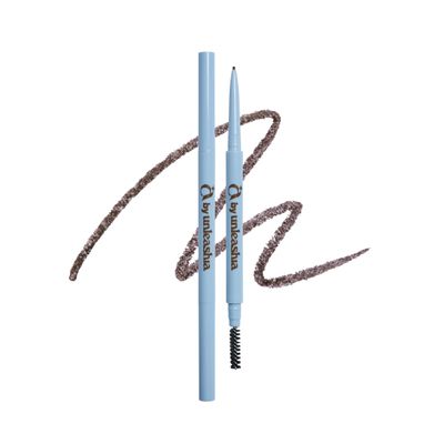 [A by Unleashia] Real Fine 1mm Eyebrow Pencil #K-beauty vegan mascara #K-beauty eye makeup (No.2 Mud Brown)