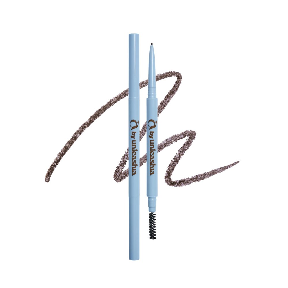 [A by Unleashia] Real Fine 1mm Eyebrow Pencil #K-beauty vegan mascara #K-beauty eye makeup (No.2 Mud Brown)