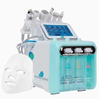 7 in 1 Hydrogen Oxygen Facial Skin Care Machine with Mask for Home Use Or Spa
