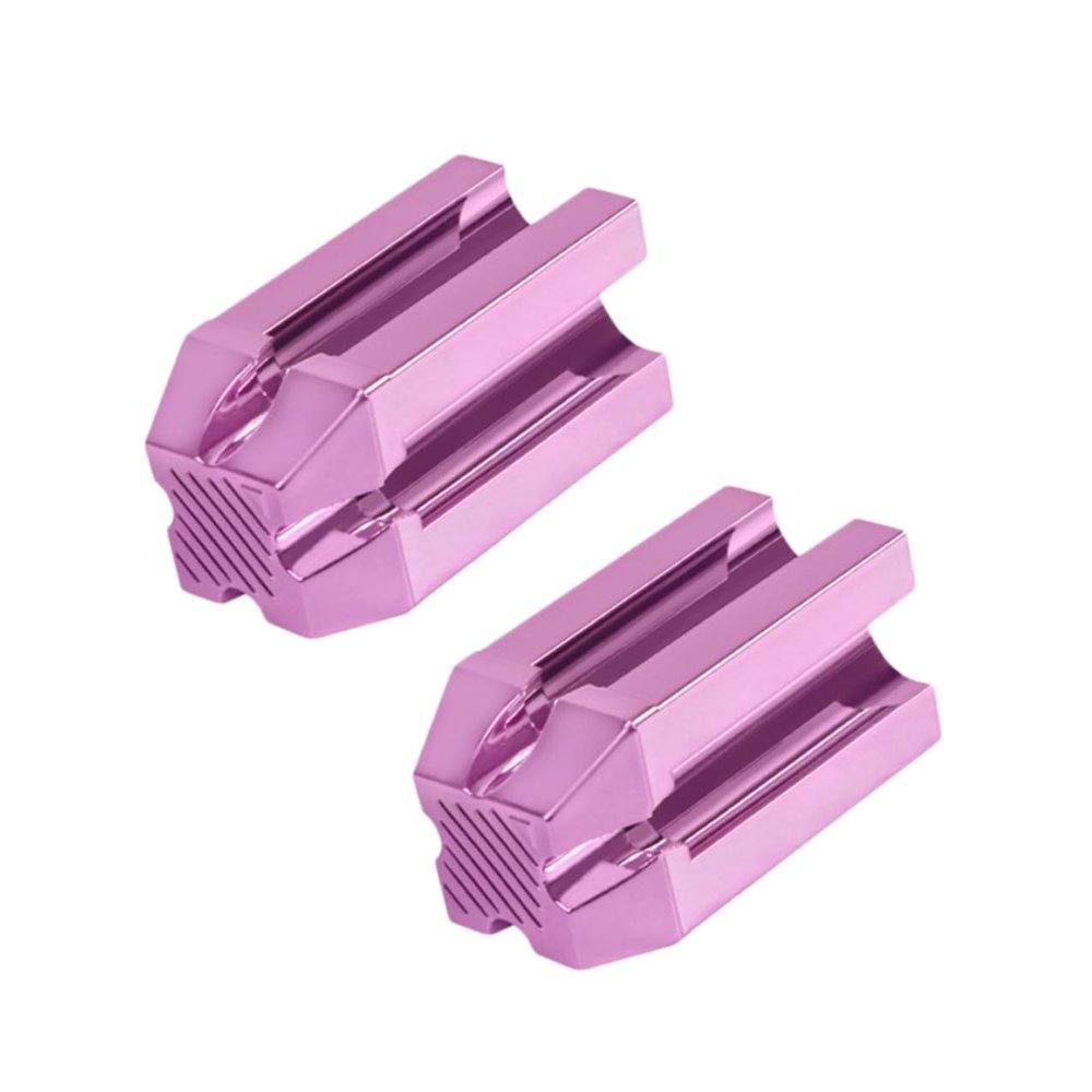 ELAYARD 2Pcs Women Makeup Pencil Sharpener for Eyebrow Eyeliner Lipstick Portable Cosmetic Tool with Fine Workmanship Shaving Unique Design for Precise Sharpening Gift for Teens and Adults