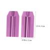 ELAYARD 2Pcs Women Makeup Pencil Sharpener for Eyebrow Eyeliner Lipstick Portable Cosmetic Tool with Fine Workmanship Shaving Unique Design for Precise Sharpening Gift for Teens and Adults view 2