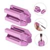 ELAYARD 2Pcs Women Makeup Pencil Sharpener for Eyebrow Eyeliner Lipstick Portable Cosmetic Tool with Fine Workmanship Shaving Unique Design for Precise Sharpening Gift for Teens and Adults view 3