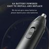 Datianu Ear and Nose Hair Trimmer for Men and Women Professional Clipper USB Rechargeable, Waterproof Dual Edge Blades for Easy Cleansing view 3
