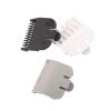 3pcs/Set 1.5mm/3mm/4.5mm Universal Hair Clipper Limit Comb Guide Attachment Barber Replacement Black White Gray view 1